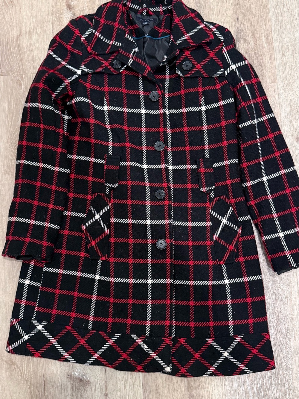 Black & Red Coat